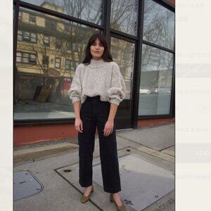 MICAELA GREG Seamed Jean